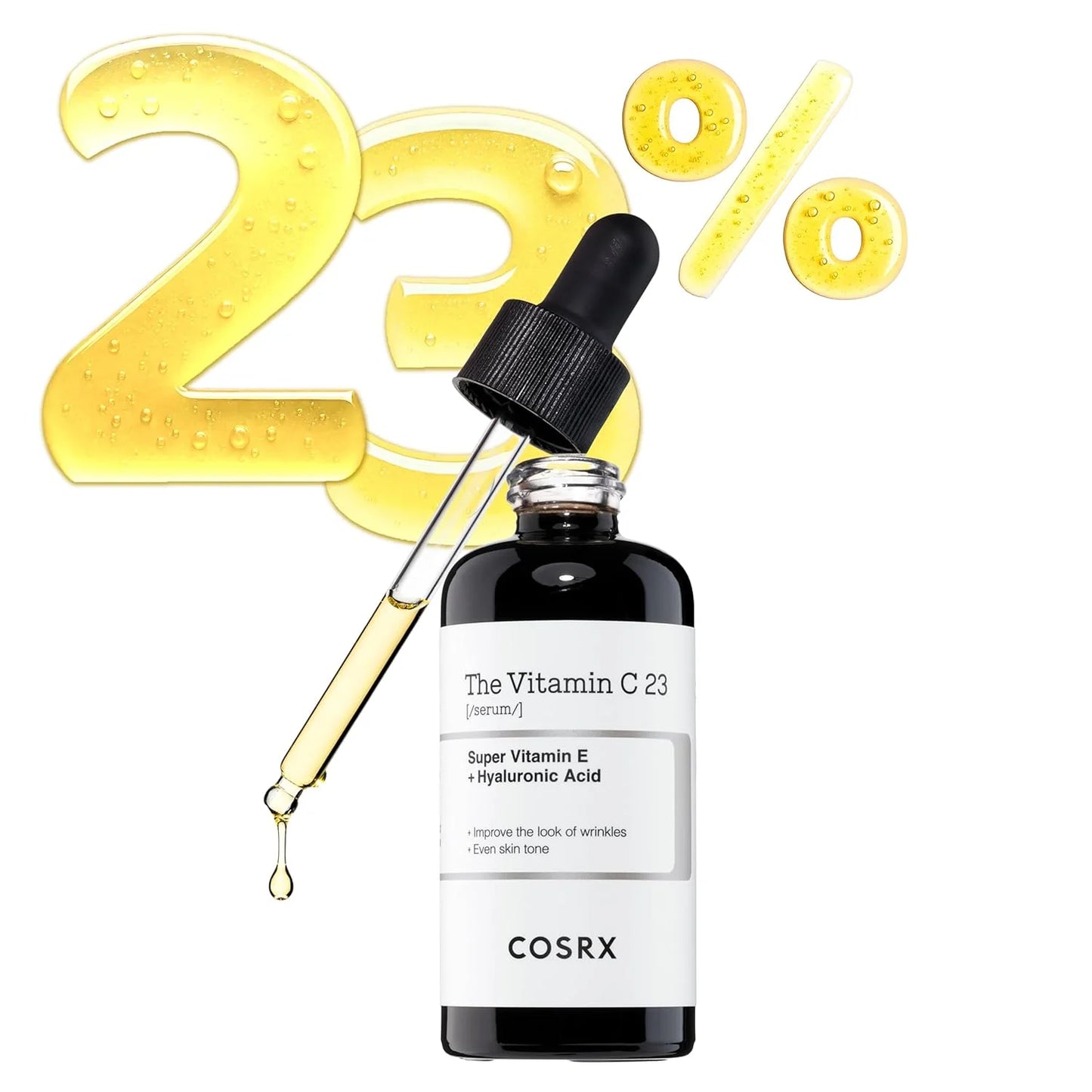 Brand New Cosrx Glowing Dark Spot Set the 6 Peptide Skin Booster Serum 150Ml + Vitamin C 23 Serum