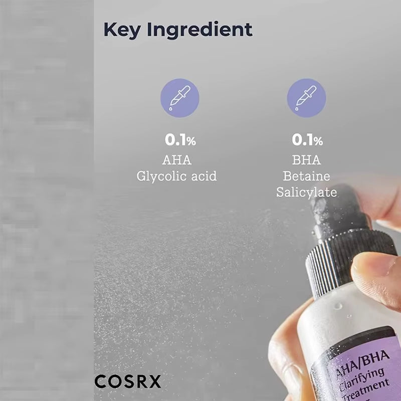 AHA/BHA Clarifying Treatment Toner 150Ml Exfoliating Facial Serum Moisturizing Smooth Korean Cosmetics
