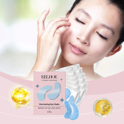 Eye Mask Provides Daily Care for the Skin around the Eyes Moisturizing Comfortable Natural Shiny Texture Easy Absorb