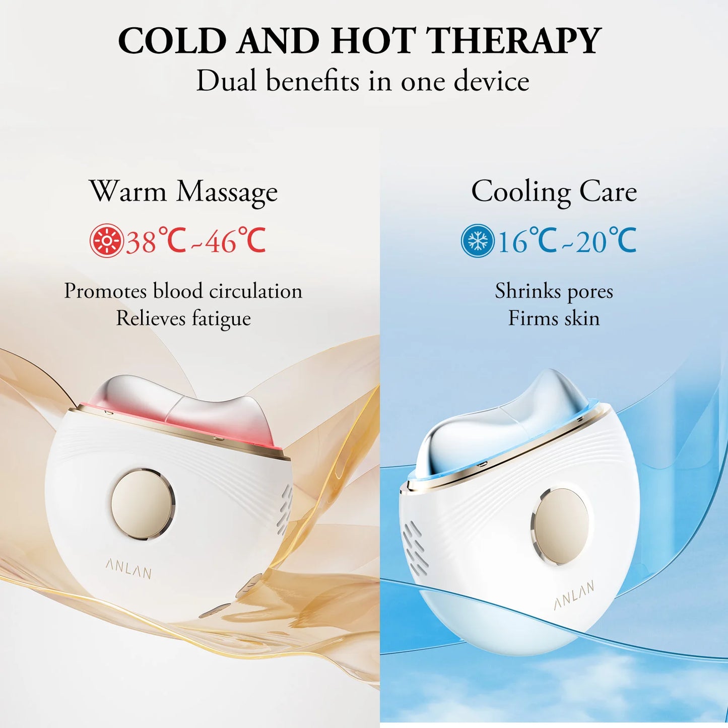 Electric Guasha Massager EMS Face Lifting Anti-Aging Remove Edema Firming Skin Clod Heat Scraping Skincare Beauty Device