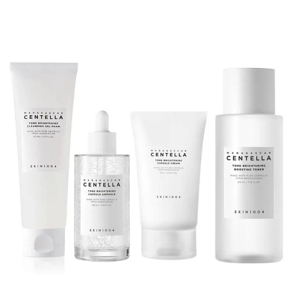 Korean Centella Series Set Face Foam, Acne Toning Toner,Ampoule,Soothing Cream,Stick Mask,Cleansing Oil Basic Skin Care Full Set