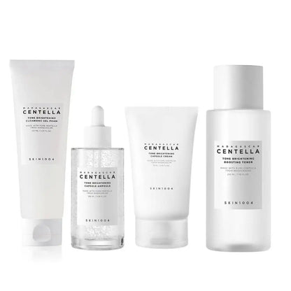 Korean Centella Series Set Face Foam, Acne Toning Toner,Ampoule,Soothing Cream,Stick Mask,Cleansing Oil Basic Skin Care Full Set