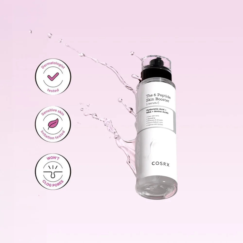 Brand New Cosrx Glowing Dark Spot Set the 6 Peptide Skin Booster Serum 150Ml + Vitamin C 23 Serum